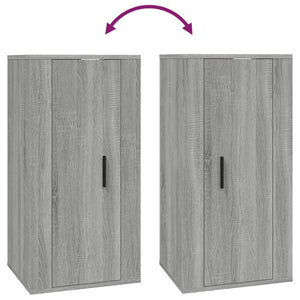 TV-Wandschrank Grau Sonoma 40 cm