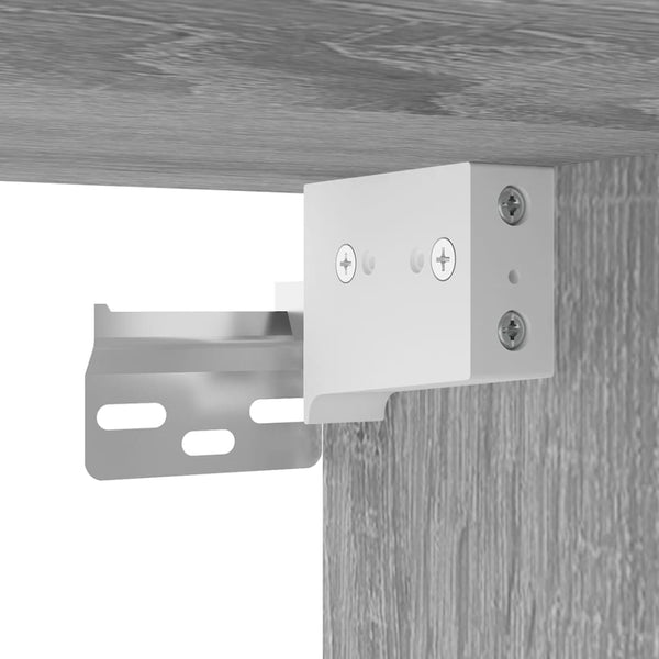 TV-Wandschrank Grau Sonoma 40 cm