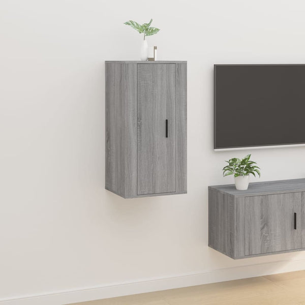 TV-Wandschrank Grau Sonoma 40 cm