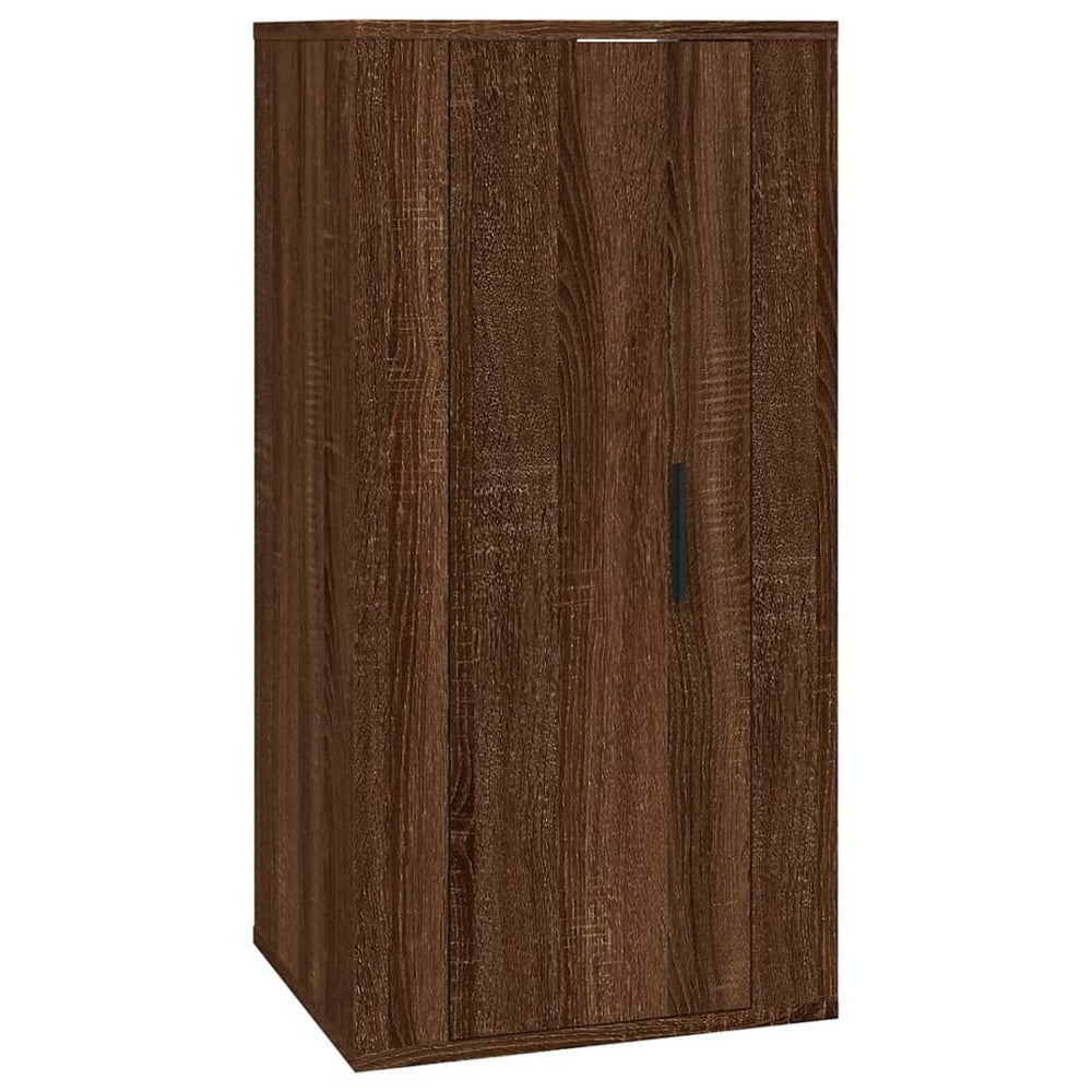 TV-Wandschrank Braun Eichen-Optik 40x80 cm