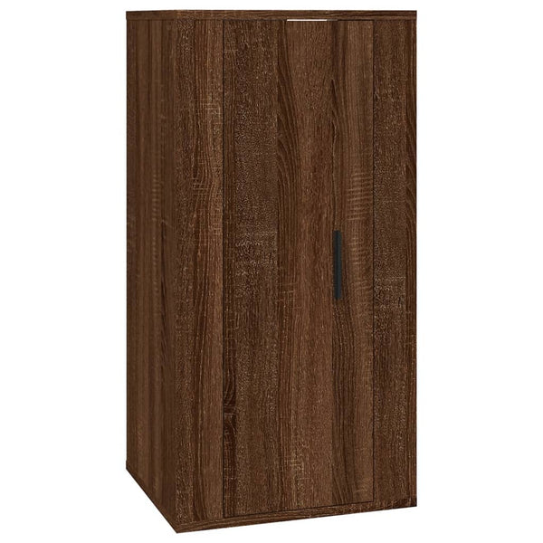TV-Wandschrank Braun Eichen-Optik 40x80 cm