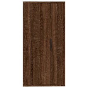 TV-Wandschrank Braun Eichen-Optik 40x80 cm
