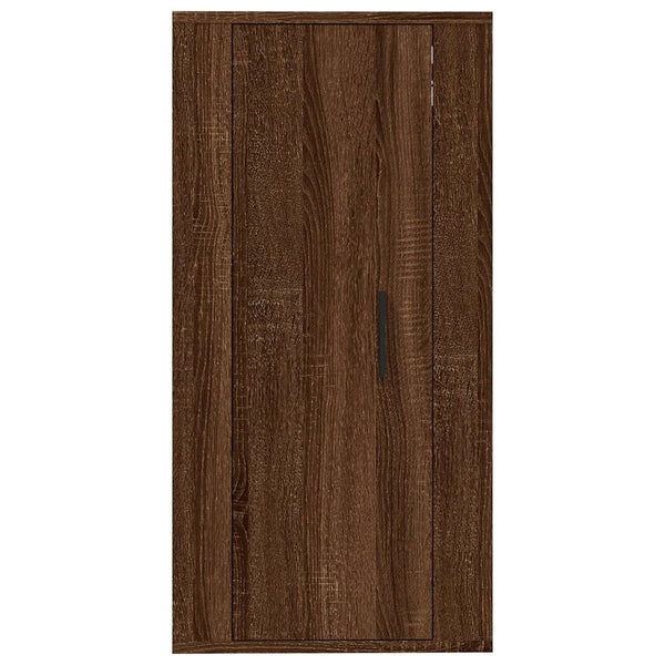 TV-Wandschrank Braun Eichen-Optik 40x80 cm