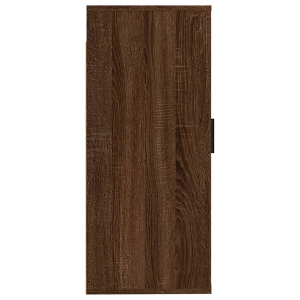 TV-Wandschrank Braun Eichen-Optik 40x80 cm