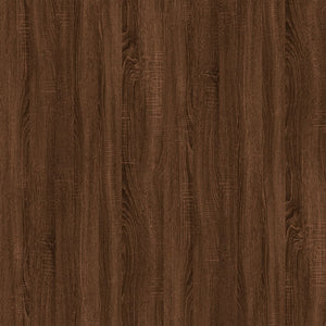 TV-Wandschrank Braun Eichen-Optik 40x80 cm