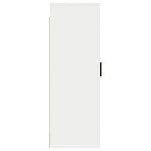 Weiße TV-Wandkonsole 40x34,5x100 cm