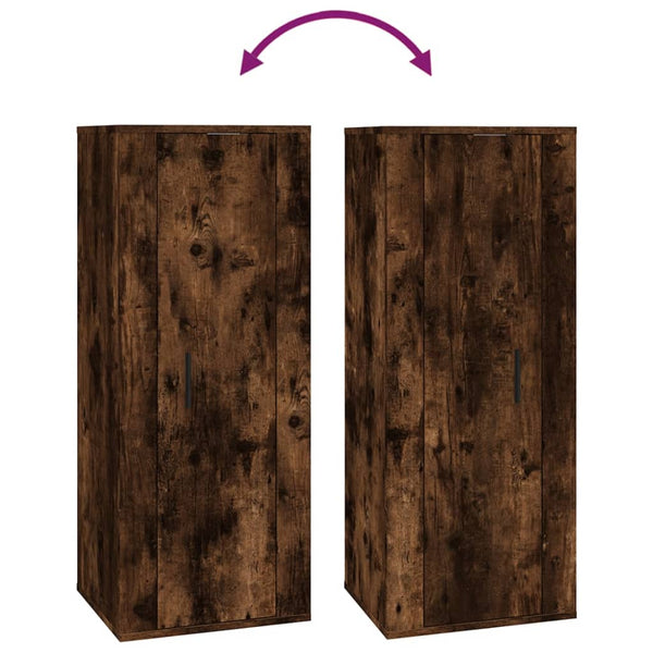 TV-Wandschrank Räuchereiche 100 cm