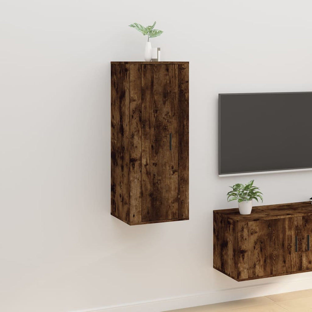 TV-Wandschrank Räuchereiche 100 cm