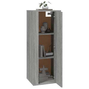 TV-Wandschrank Grau Sonoma 40 cm