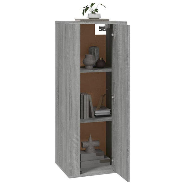 TV-Wandschrank Grau Sonoma 40 cm