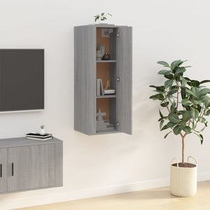 TV-Wandschrank Grau Sonoma 40 cm