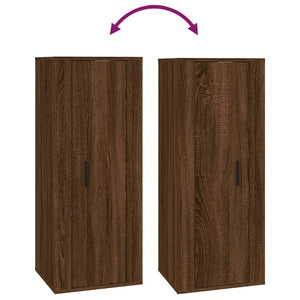 TV-Wandschrank Braun Eichen-Optik 40x34,5x100 cm