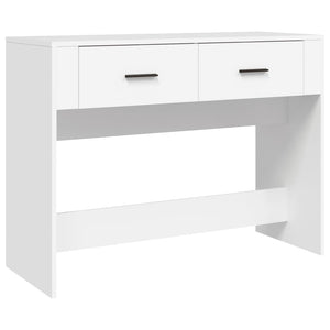 Weißer Konsolentisch mit Schubladen, 100 cm