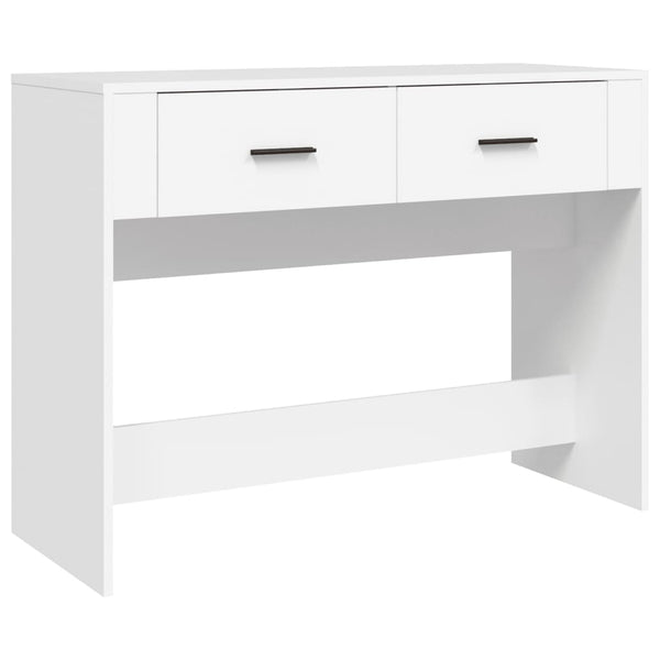 Weißer Konsolentisch mit Schubladen, 100 cm