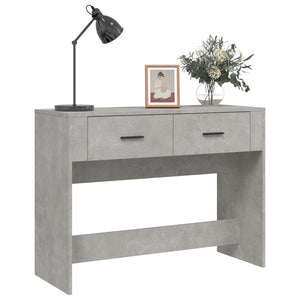 Betongrauer Konsolentisch 100 cm