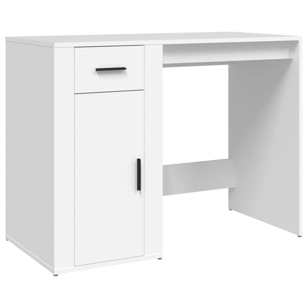 Schreibtisch Weiß 100x49 cm