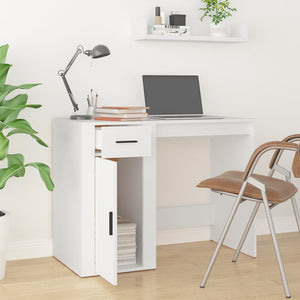 Schreibtisch Weiß 100x49 cm