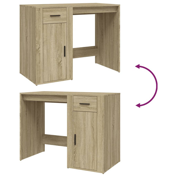 Schreibtisch Sonoma Eiche 100 cm