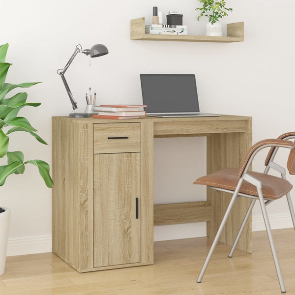 Schreibtisch Sonoma Eiche 100 cm