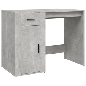 Betongrauer Schreibtisch 100 cm