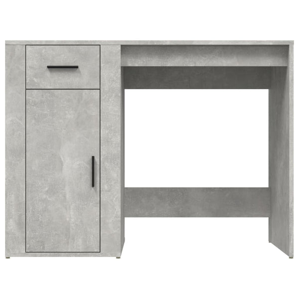 Betongrauer Schreibtisch 100 cm