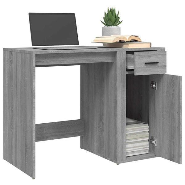 Schreibtisch Grau Sonoma 100 cm