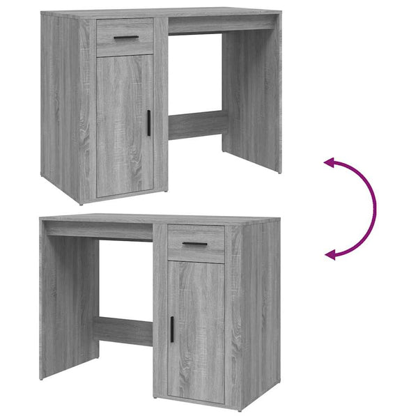 Schreibtisch Grau Sonoma 100 cm