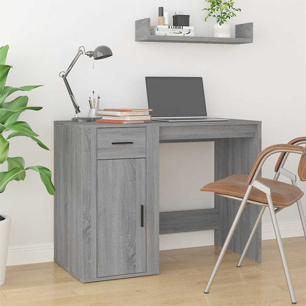 Schreibtisch Grau Sonoma 100 cm