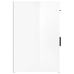 Hochglanz Büroschrank Weiß 40x49x75cm