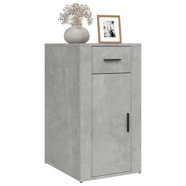 Büroschrank Betongrau 40x49x75 cm