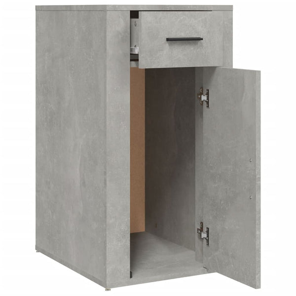 Büroschrank Betongrau 40x49x75 cm