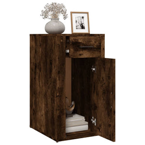 Büroschrank Räuchereiche 40x49x75 cm