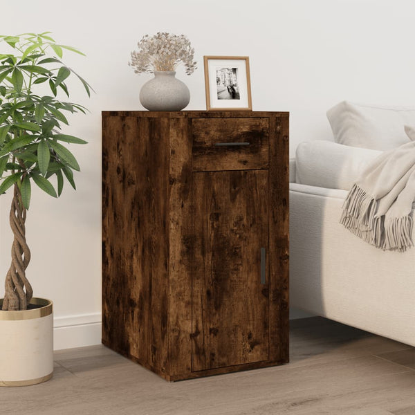 Büroschrank Räuchereiche 40x49x75 cm
