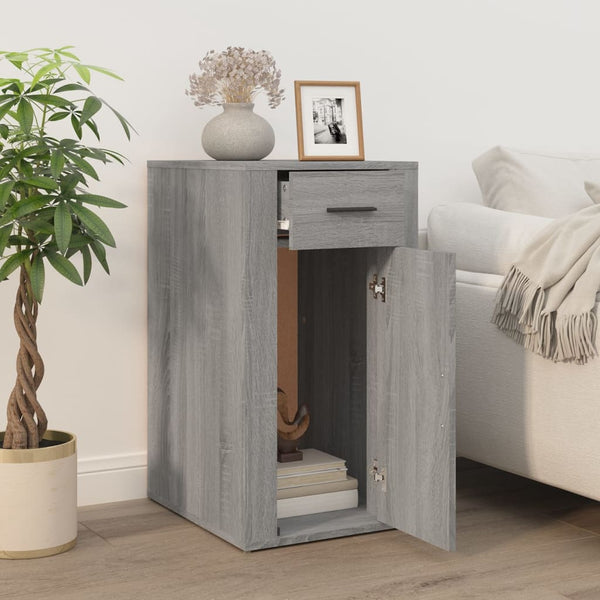 Büroschrank Grau Sonoma 40x49x75 cm