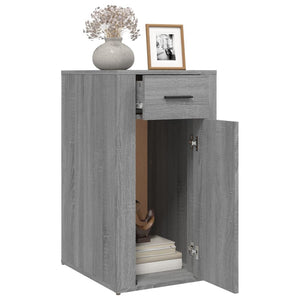 Büroschrank Grau Sonoma 40x49x75 cm
