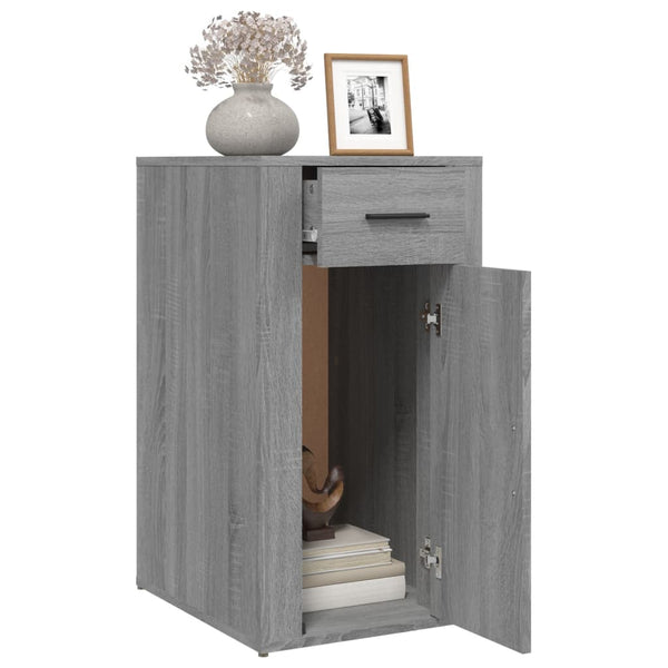 Büroschrank Grau Sonoma 40x49x75 cm