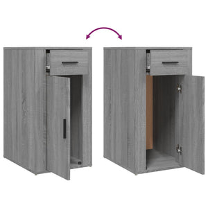 Büroschrank Grau Sonoma 40x49x75 cm
