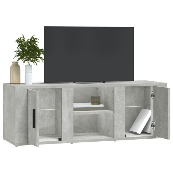 TV-Schrank Betongrau 100 cm