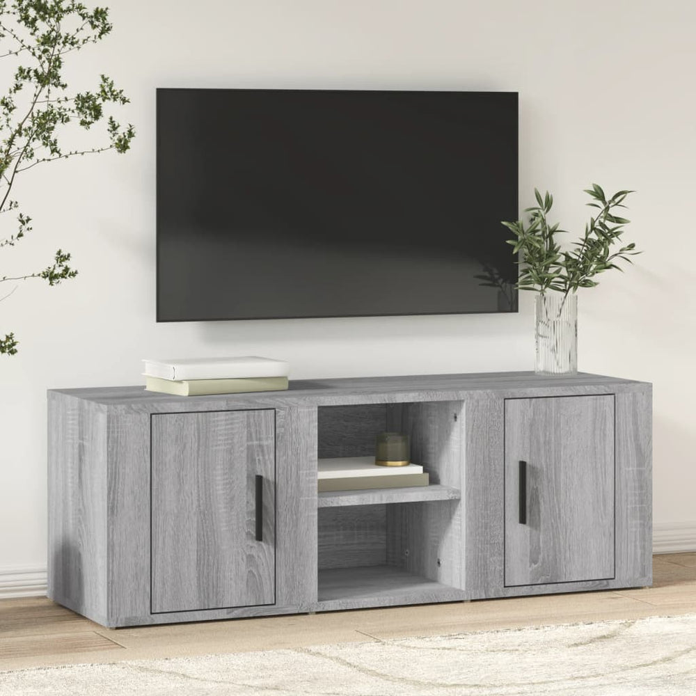 TV-Schrank Grau Sonoma 100 cm