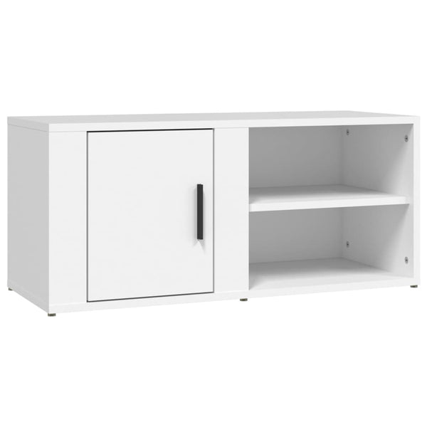 TV-Schränke Weiß Holzwerkstoff 80cm, 2er Set