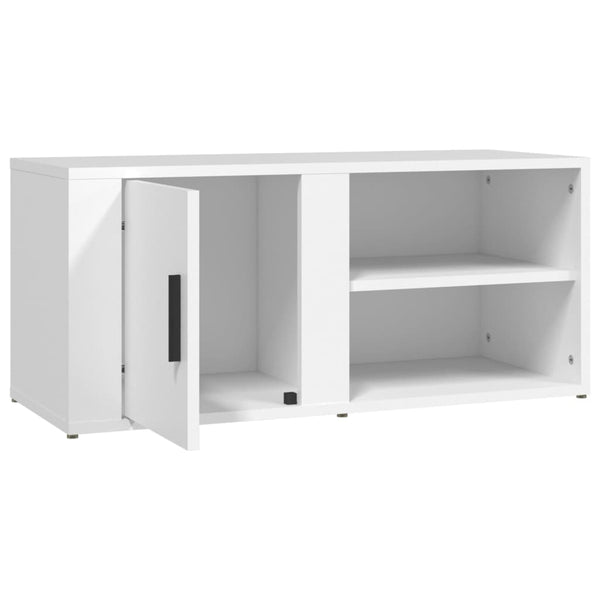 TV-Schränke Weiß Holzwerkstoff 80cm, 2er Set