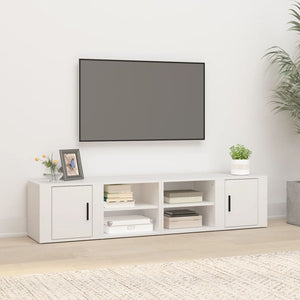 TV-Schränke Weiß Holzwerkstoff 80cm, 2er Set