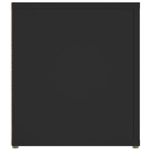 Schwarze TV-Schränke, 2er Set