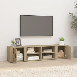 TV-Schränke Sonoma-Eiche, 2er-Set