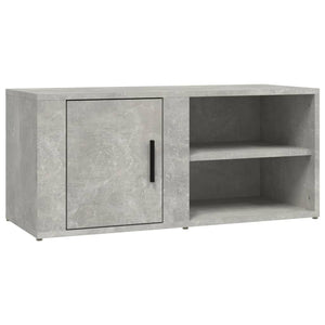 TV-Schränke Betongrau 80 cm, 2er-Set