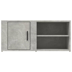 TV-Schränke Betongrau 80 cm, 2er-Set