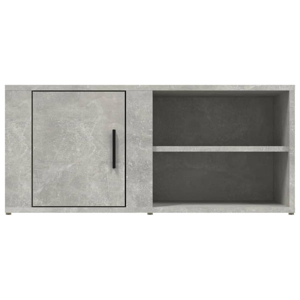 TV-Schränke Betongrau 80 cm, 2er-Set
