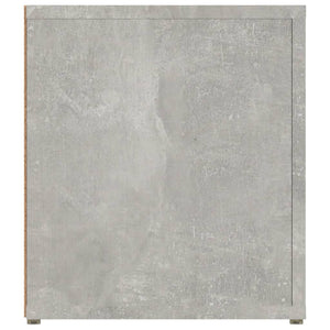 TV-Schränke Betongrau 80 cm, 2er-Set