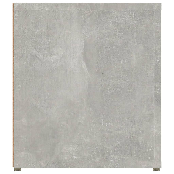 TV-Schränke Betongrau 80 cm, 2er-Set