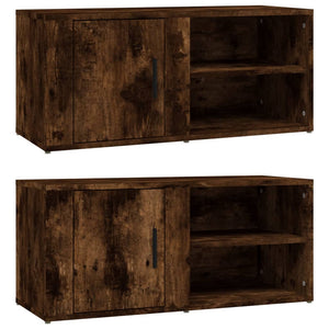 TV-Schrank Set Räuchereiche 80 cm